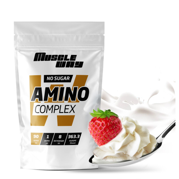 Амінокомплекс 500 г крем-вершки MuscleWay