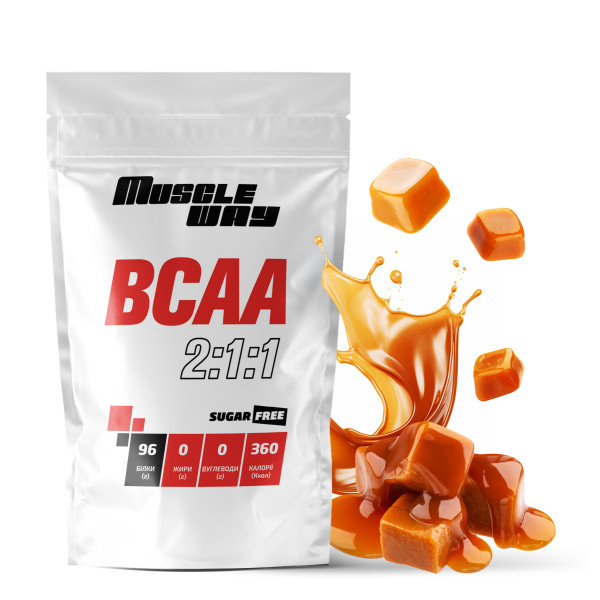 ВСАА 2:1:1 карамель 500 г MuscleWay
