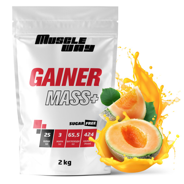 Гейнер 2 кг диня MuscleWay