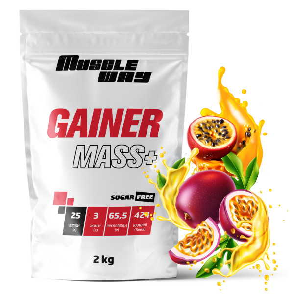 Гейнер 2 кг маракуя MuscleWay