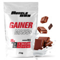 Гейнер 2 кг молочний шоколад MuscleWay