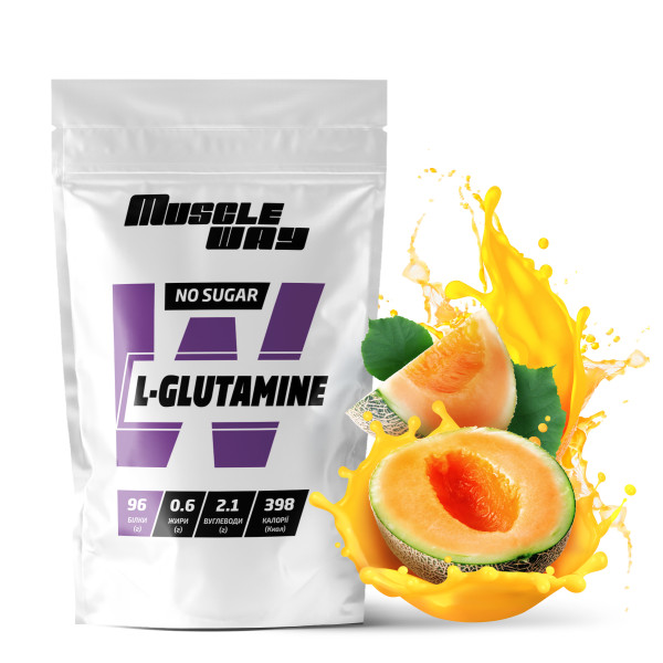 L-глютамін 500 г диня MuscleWay
