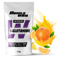 L-глютамін 1 кг апельсин MuscleWay