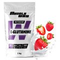 L-глютамін 1 кг полуниця MuscleWay
