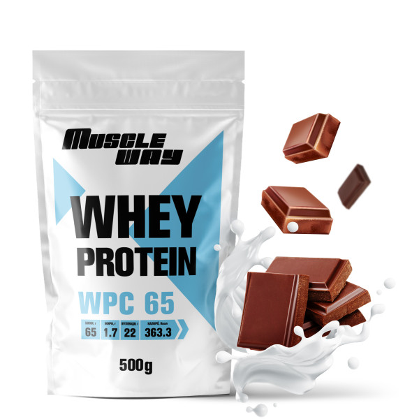 Сироватковий протеїн КСБ-65 MuscleWay 500 гр молочний шоколад Сироватковий протеїн КСБ-65 MuscleWay 500 гр молочний шоколад