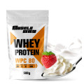 Сироватковий протеїн КСБ-80 MuscleWay 500 гр крем-вершки