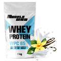 Сироватковий протеїн КСБ-65 MuscleWay 1 кг ваніль
