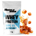 Сироватковий протеїн КСБ-65 MuscleWay 1 кг карамель