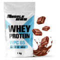 Сироватковий протеїн КСБ-65 MuscleWay 1 кг шоколад