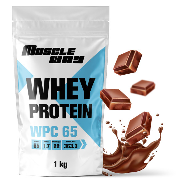 Сироватковий протеїн КСБ-65 MuscleWay 1 кг шоколад
