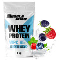Сироватковий протеїн КСБ-65 MuscleWay 1 кг лісова ягода