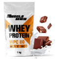Сироватковий протеїн КСБ-80 MuscleWay 1 кг молочний шоколад