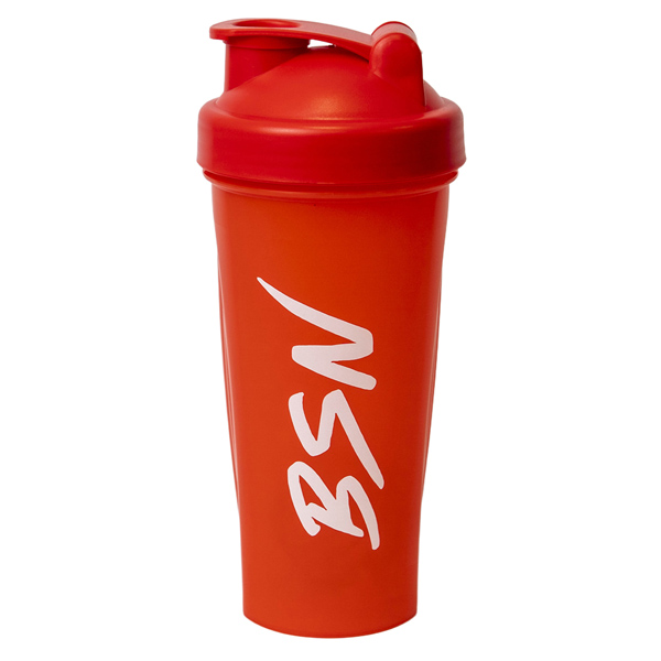  Шейкер BSN 700 мл, червоний з кулькою 